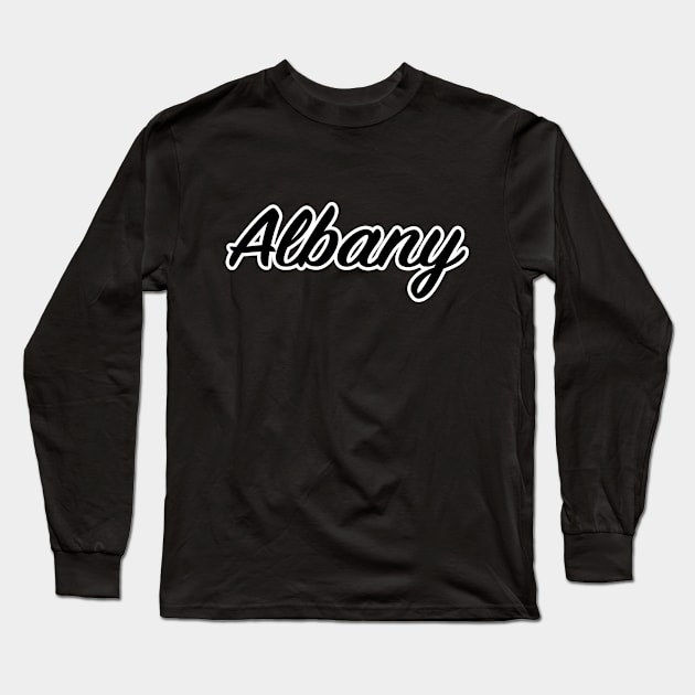 Albany Long Sleeve T-Shirt by lenn